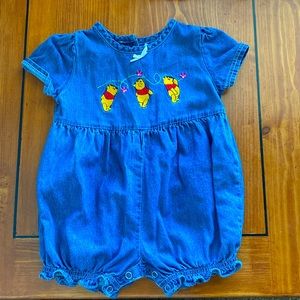 Vintage Winnie the Pooh romper